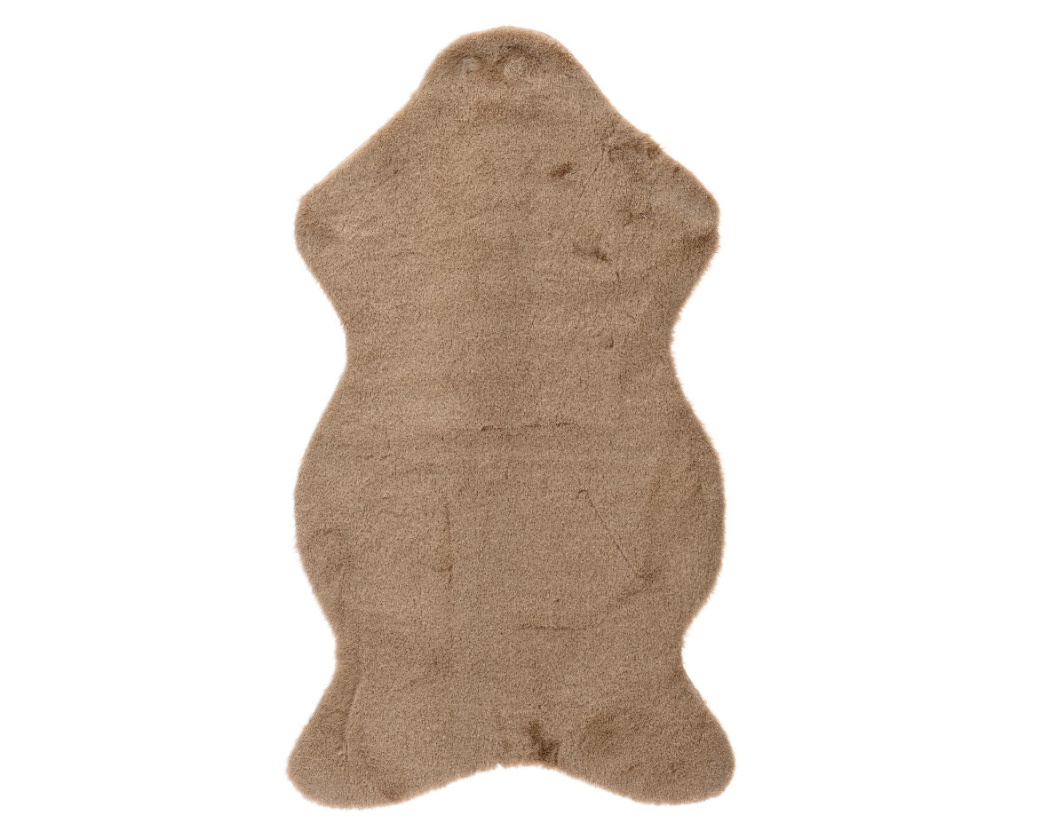 Tappeto in pelo, in poliestere, marrone chiaro Lun.50cm Lar.90cm Alt.2.5cm Kaemingk Tappeto in pelo, in poliestere, marrone chiaro Lun.50cm Lar.90cm Alt.2.5cm Kaemingk